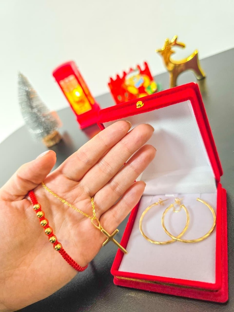 Un Conjunto Que Marca la Diferencia Oro Laminado 18k