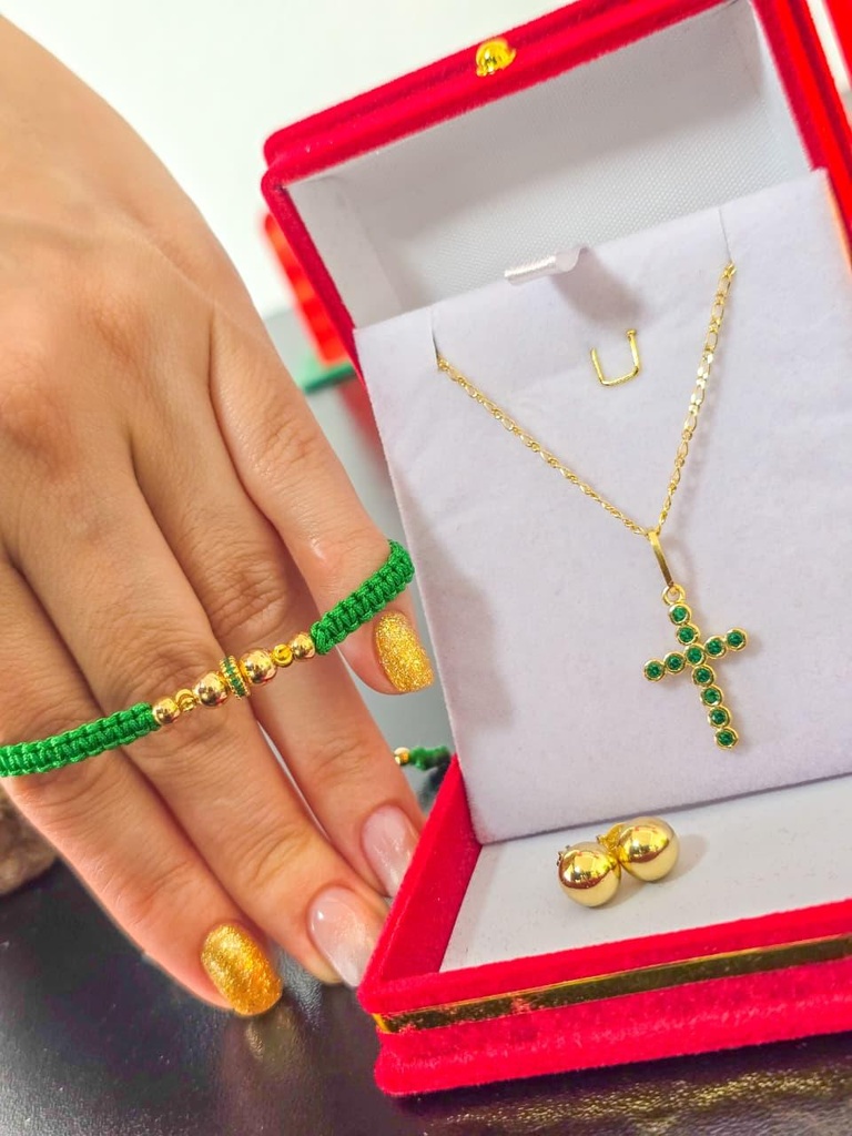 Un Conjunto Que Habla Por Sí Solo Oro laminado 18k