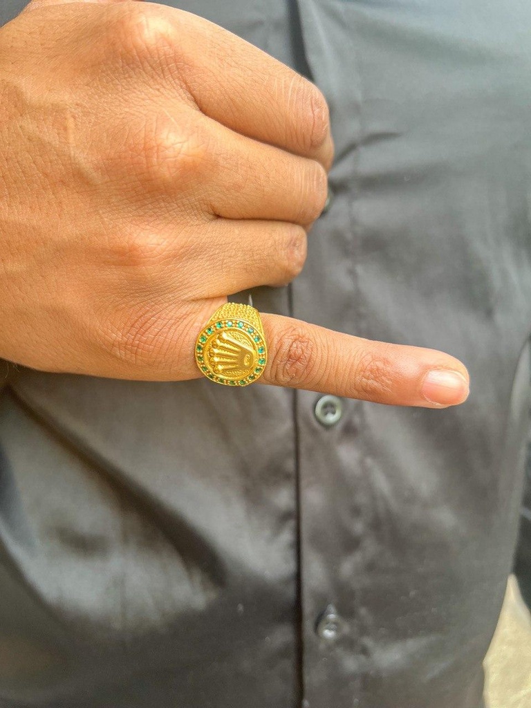 Anillo Rolex Oro Laminado 18K (T8.5-V)